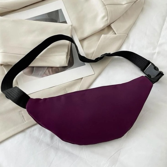 💙Women’s Double Front Pockets Adjustable Strap Medium Sized Fanny Pack - Picture 7 of 8